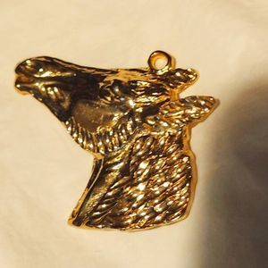 Gold Stallion Pendant